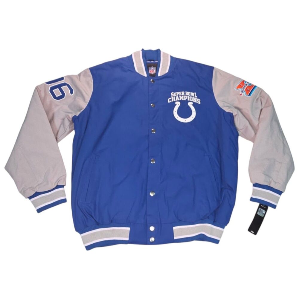 Rare Colts Super Bowl XLI Champions G-III Jacket 🏆Size: Large , XL